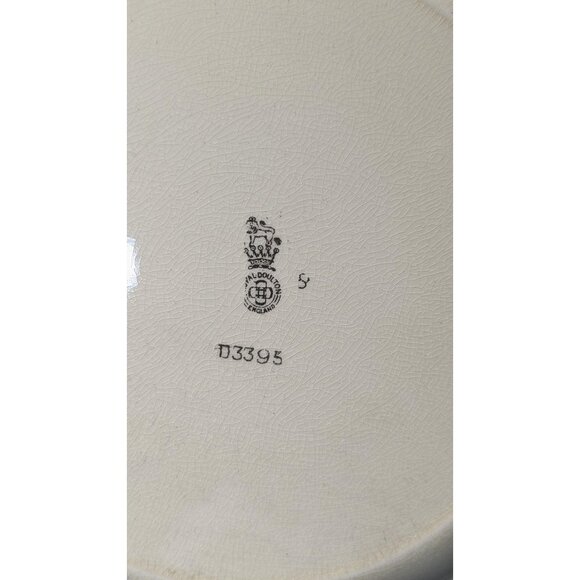 1902 Royal Doulton Plate Golfer + Caddy Image "Every Dog Has His Day" Golfing - Picture 5 of 10